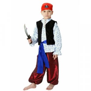 Карнавальный костюм EC-202421 Пират Билл Elite CLASSIC. Цвет: белый
