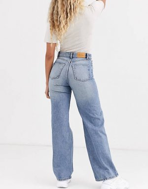 Синие широкие джинсы Yoko Monki