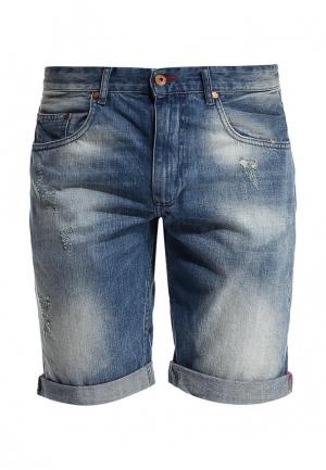 Шорты джинсовые Revolution. Цвет: синий