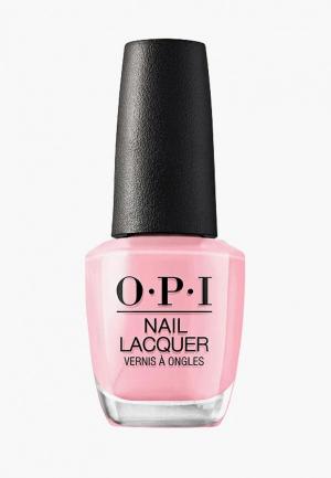 Лак для ногтей O.P.I Nail Lacquer - Pink Ladies Rule the Schoo, 15 мл. Цвет: розовый