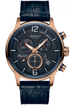Швейцарские наручные мужские часы 87461.44.55. Коллекция Seasport Atlantic
