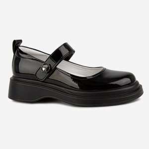 Туфли , размер 33, черный Kapika. Цвет: черный