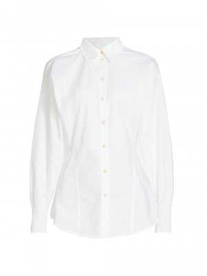 Присборенная рубашка с баской Orient , белый Merlette