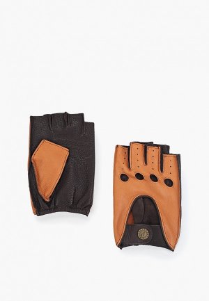 Перчатки Pitas. Цвет: коричневый