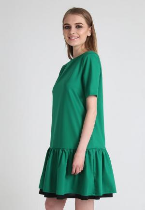 Платье Tailor Che Кэт. Цвет: зеленый