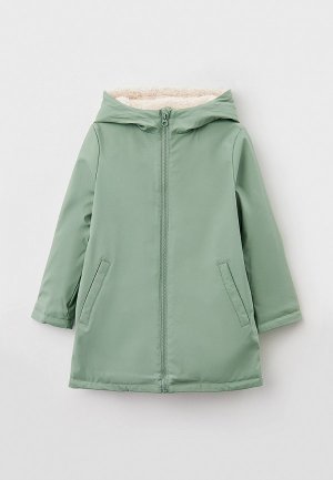 Куртка утепленная Acoola. Цвет: зеленый