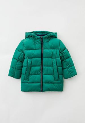 Куртка утепленная Mayoral. Цвет: зеленый