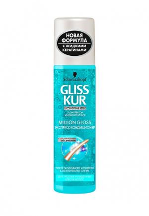 Спрей для волос Gliss Kur Экспресс Million Gloss, 200 мл