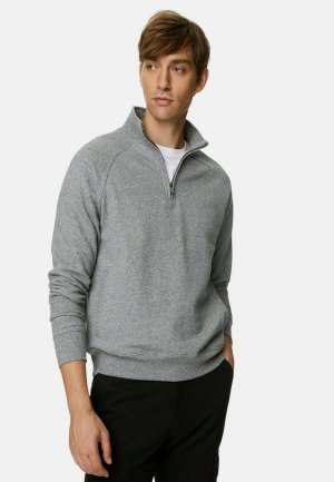 Вязаный свитер HALF ZIP SWEATSHIRT , цвет grey marl Marks & Spencer