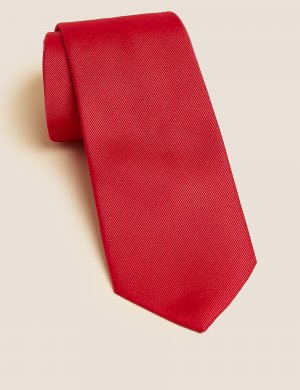 Машинная стирка галстука , красный Marks & Spencer