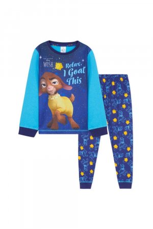 Пижамный комплект Wish с длинными рукавами - низ и верх , мультиколор Disney