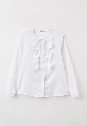 Блуза Choupette. Цвет: белый