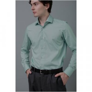 Рубашка , размер 44 176-182, зеленый Allan Neumann. Цвет: зеленый/мята