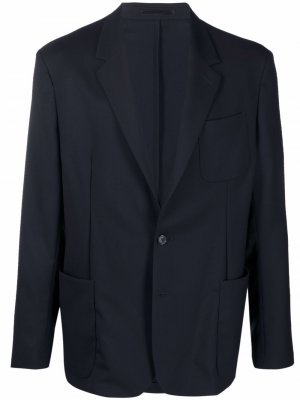 Однобортный пиджак PAUL SMITH. Цвет: синий