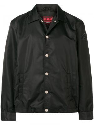 Куртка-бомбер с заплаткой логотипом Diesel. Цвет: черный