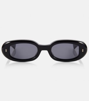 Солнцезащитные очки besset овальной формы , черный Jacques Marie Mage