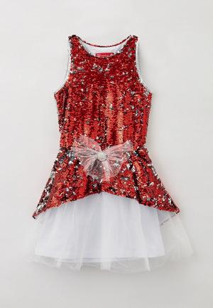 Платье T&K. Цвет: красный