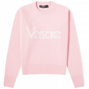 Джемпер Knitted Logo, цвет Pale Pink Versace