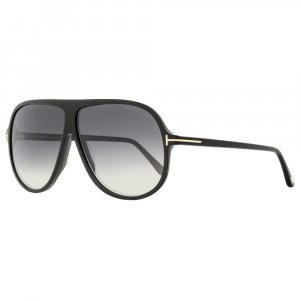 Мужские солнцезащитные очки-пилоты TF998 Spencer 02 01B Черные 62 мм Tom Ford