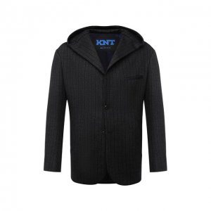 Пиджак из кашемира и шерсти KNT. Цвет: чёрный