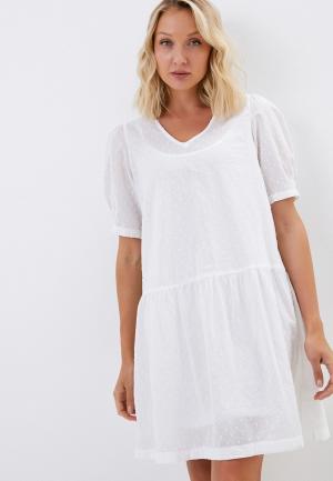 Платье Ichi Exclusive online. Цвет: белый