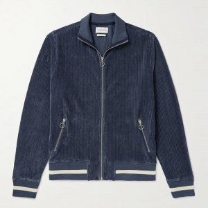 Куртка Calstock Organic Cotton-Blend, темно-синий Oliver Spencer