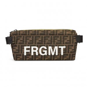 Поясная сумка x Frgmt, коричневый Fendi