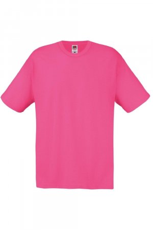 Оригинальная полноразмерная футболка Screen Stars с короткими рукавами , розовый Fruit of the Loom