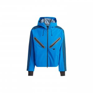 Originals Trefoil Montreal Color-Block Zip Jacket Men Blue IL9067 Adidas