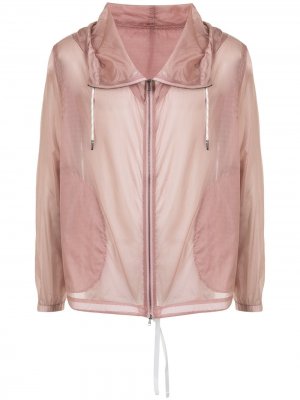 Прозрачная куртка Qasimi. Цвет: розовый
