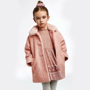 Пальто , размер 116 (6 лет), розовый Mayoral. Цвет: розовый