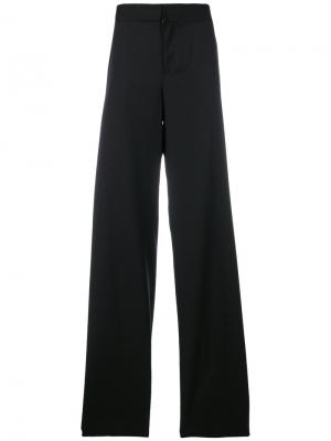 Широкие брюки Yang Li. Цвет: чёрный