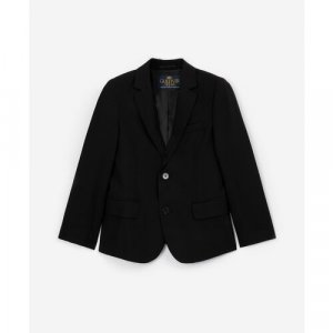 Пиджак , размер 164, черный Gulliver. Цвет: черный