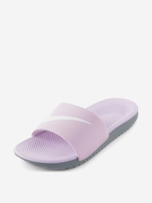 Шлепанцы для девочек Kawa Slide, Розовый, размер 31 Nike. Цвет: розовый
