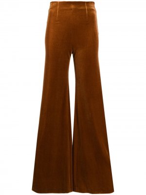 Широкие брюки Winter Sun Galvan. Цвет: коричневый