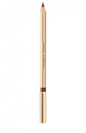 Карандаш для губ Precision Lipliner 04 Dahlia Dolce & Gabbana. Цвет: бесцветный
