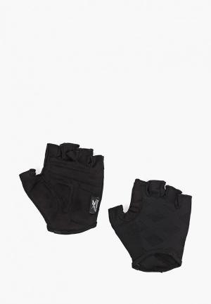 Перчатки для фитнеса Reebok. Цвет: черный