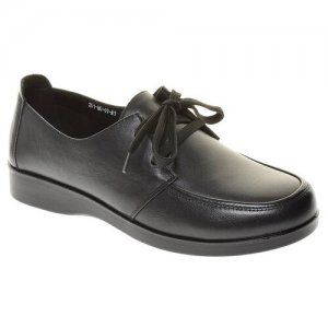 Туфли женские демисезонные, размер 41, цвет черный, артикул 201-MG-01-A1 Wilmar. Цвет: черный