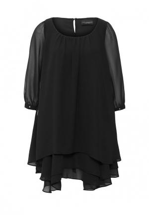 Платье Atos Lombardini. Цвет: черный