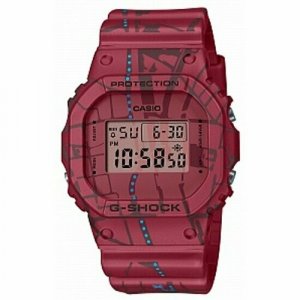 Наручные часы G-Shock DW-5600SBY-4, красный, бордовый CASIO. Цвет: красный/бордовый