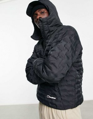 Черная утепленная куртка с капюшоном Jesmond Premium Berghaus