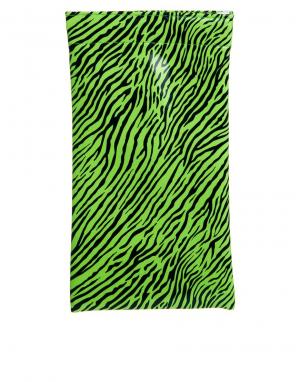 Чехол для солнцезащитных очков с принтом зебры Jeepers Peepers. Цвет: зеленый