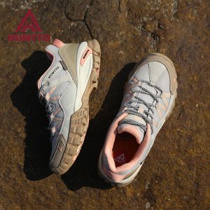 Походная обувь женская дышащая износостойкая уличная спортивная на шнуровке треккинговые женские кроссовки HUMTTO