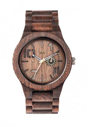 Часы Wewood Oblivio. Цвет: коричневый