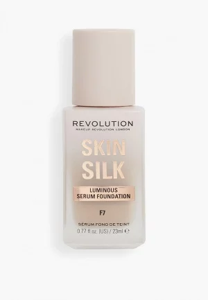 Тональное средство Revolution Skin Silk Serum Foundation, F7, 23 мл. Цвет: бежевый