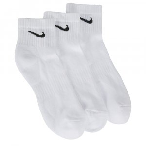 Комплект из 3 мужских носков на каждый день больших размеров с подушкой до щиколотки , белый Nike