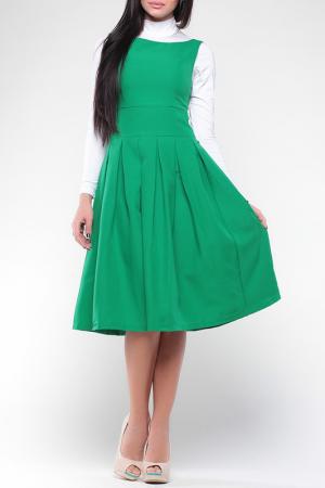 Платье Dioni. Цвет: зеленый