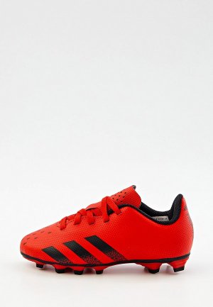 Бутсы adidas PREDATOR FREAK .4 FXG J. Цвет: красный