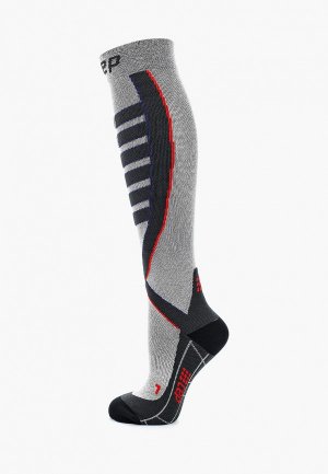 Компрессионные гольфы CEP Compression knee socks. Цвет: серый