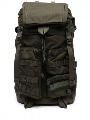 Рюкзак с карманами Porter-Yoshida & Co.. Цвет: зеленый